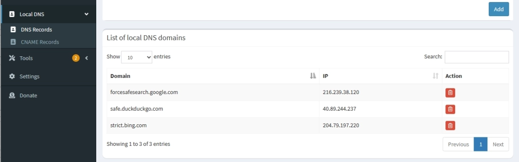 Pi-Hole Local DNS Records